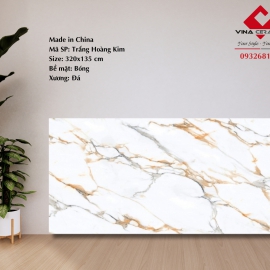 Đá Trắng Hoàng Kim 320x135x1,5 cm