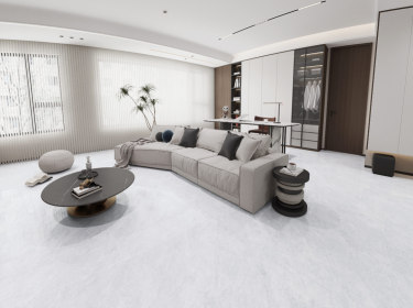 Gạch 80x80 bóng kính cao cấp tạo nên không gian sang trọng cho không gian sống