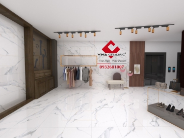 Gạch 60x120 Xương Trắng King Stone Mang Vẻ Đẹp Sang Trọng, Bền Vững & An Toàn Cho Mọi Công Trình